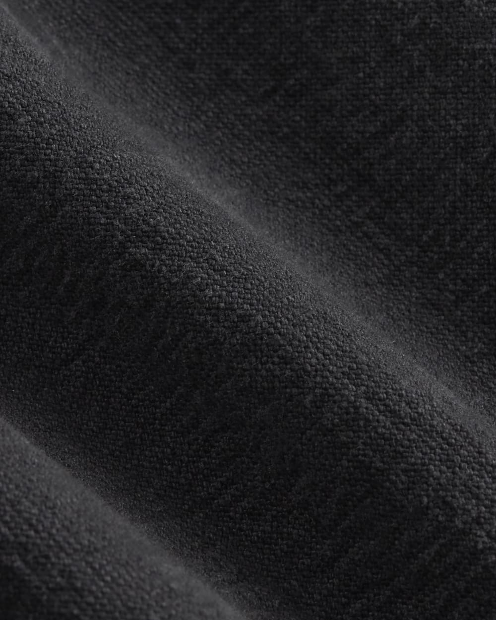 The Canvas Organic Cotton Overshirt | Black