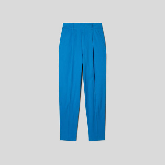 The Draper Tapered Pant in Buttersmooth | Brilliant Blue