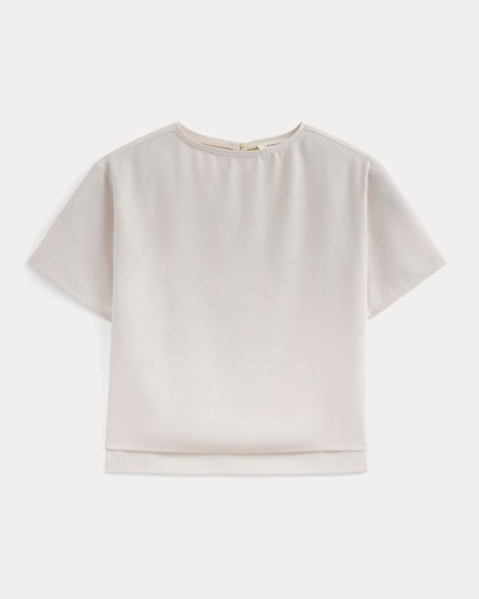 Drapey Crepe Top | Birch