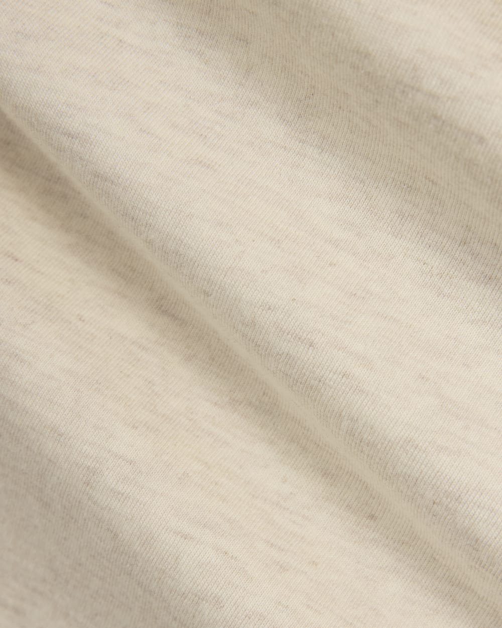 The Box-Cut Tee in Essential Cotton | Heathered Oat | No Pocket