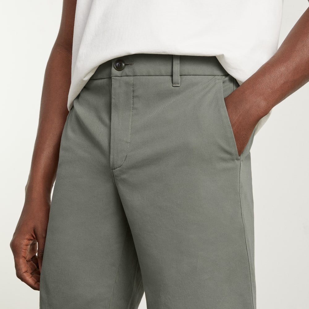The 9 Slim-Fit Performance Chino Short | Pewter Green