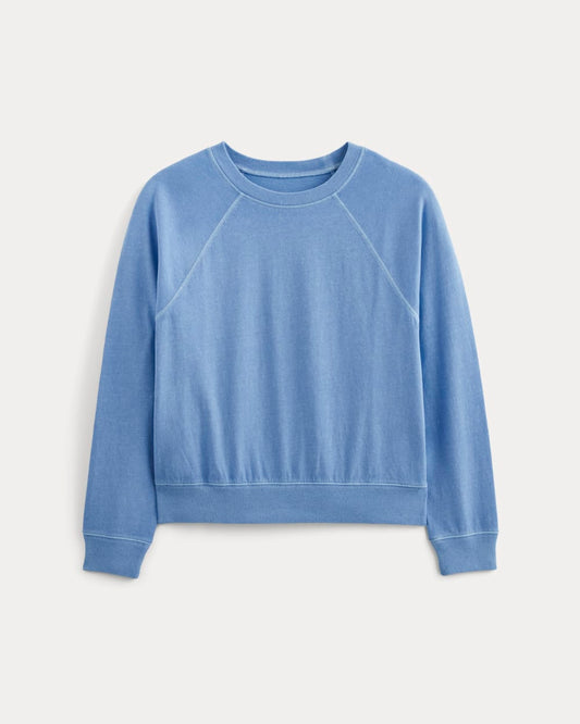 The Off-Duty Long-Sleeve Tee | Granada Sky Blue Garment Dye