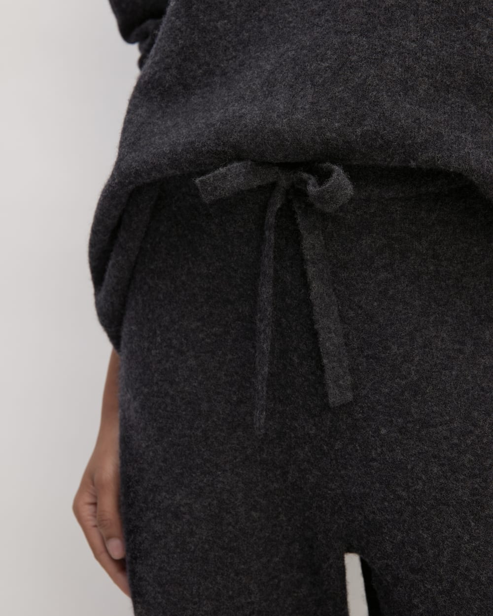 The Cozy-Stretch Straight-Leg Sweatpant | Charcoal