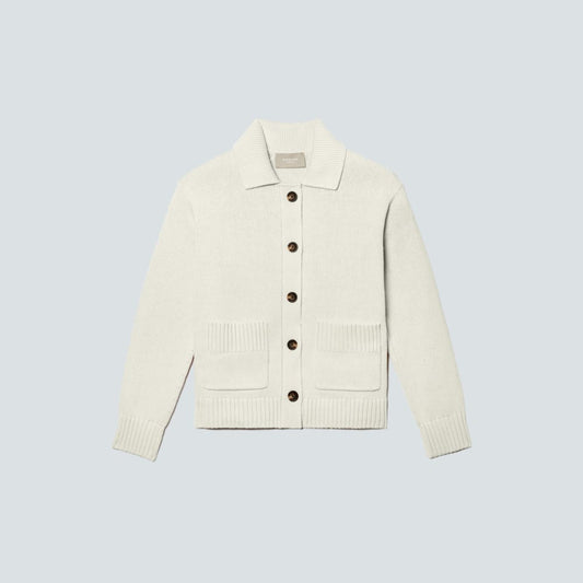 The Cotton Chore Sweater Jacket | Canvas