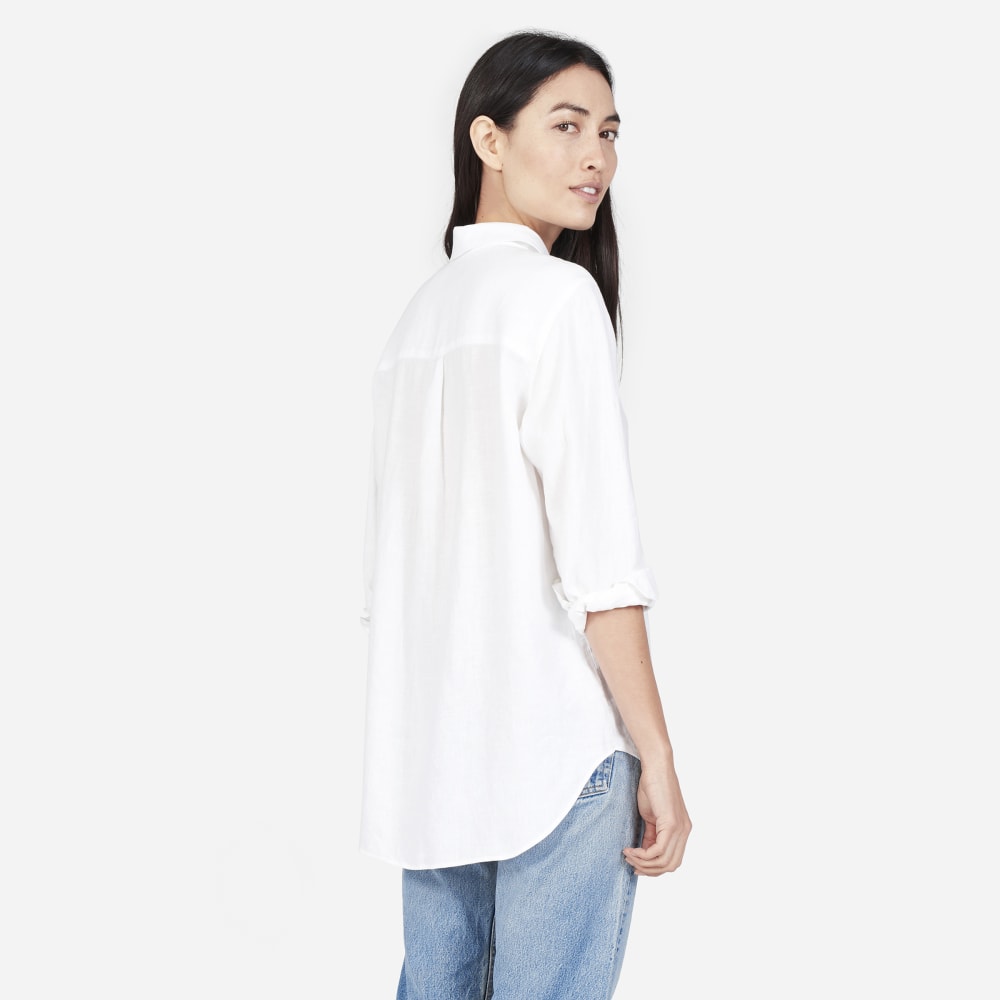 The Must-Have Shirt in Linen | White
