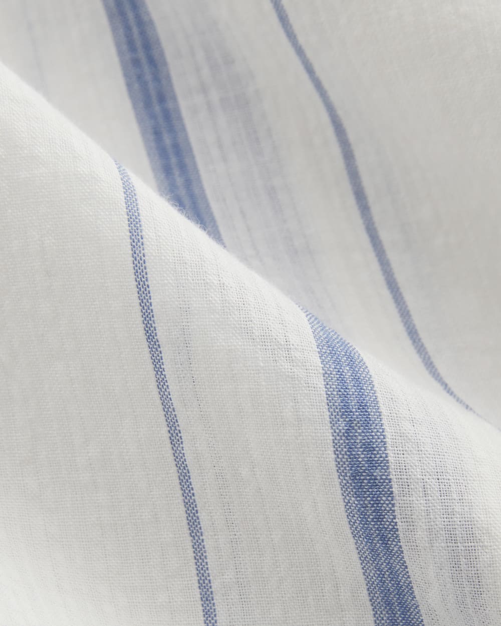 The Textured Resort Shirt | Bone / Dutch Blue