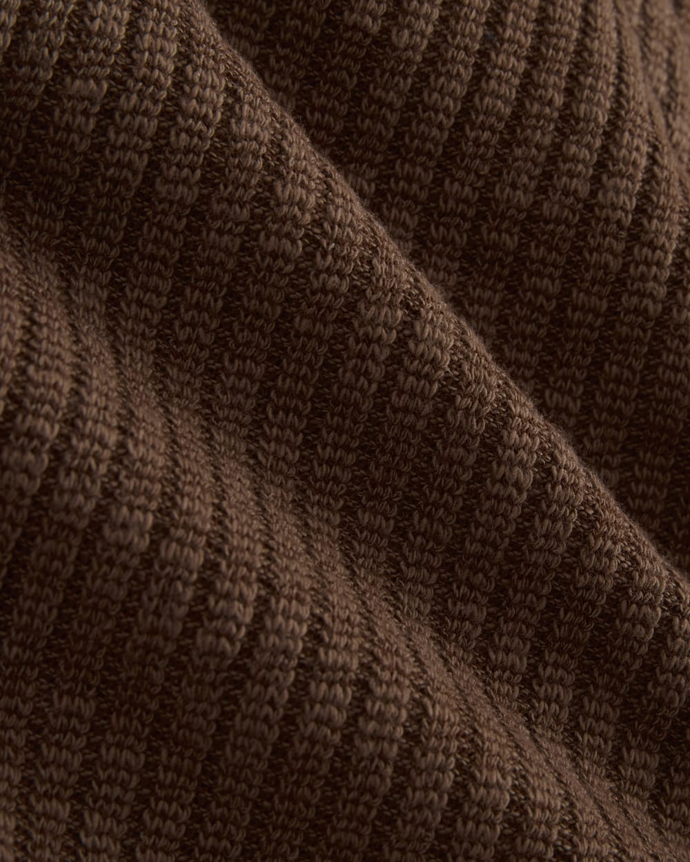 The Cozy Rib Cardigan | Dark Mahogany