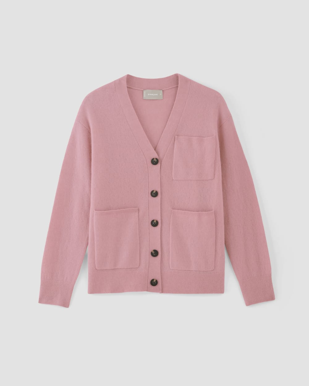 The Cozy-Stretch Relaxed Cardigan | Pink Peony