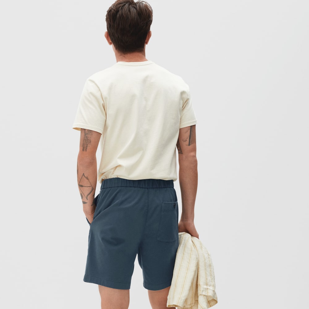 The Pull-On Performance Chino Short | Kingfisher Blue