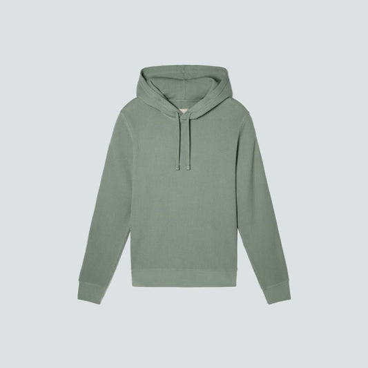 The Waffle-Knit Hoodie | Lily Pad