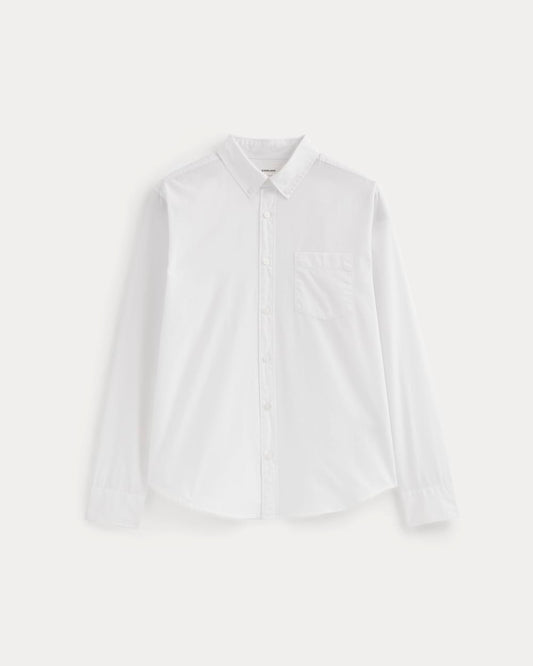 The Washed Poplin Shirt | White