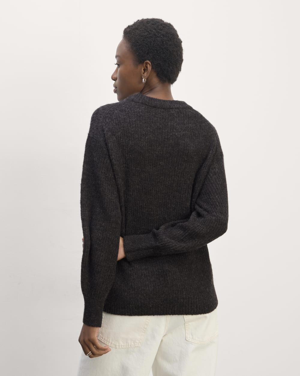 The Cocoon Crew in Alpaca | Heathered Black