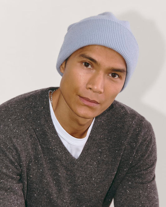 The Cabin Beanie | Blue Slate