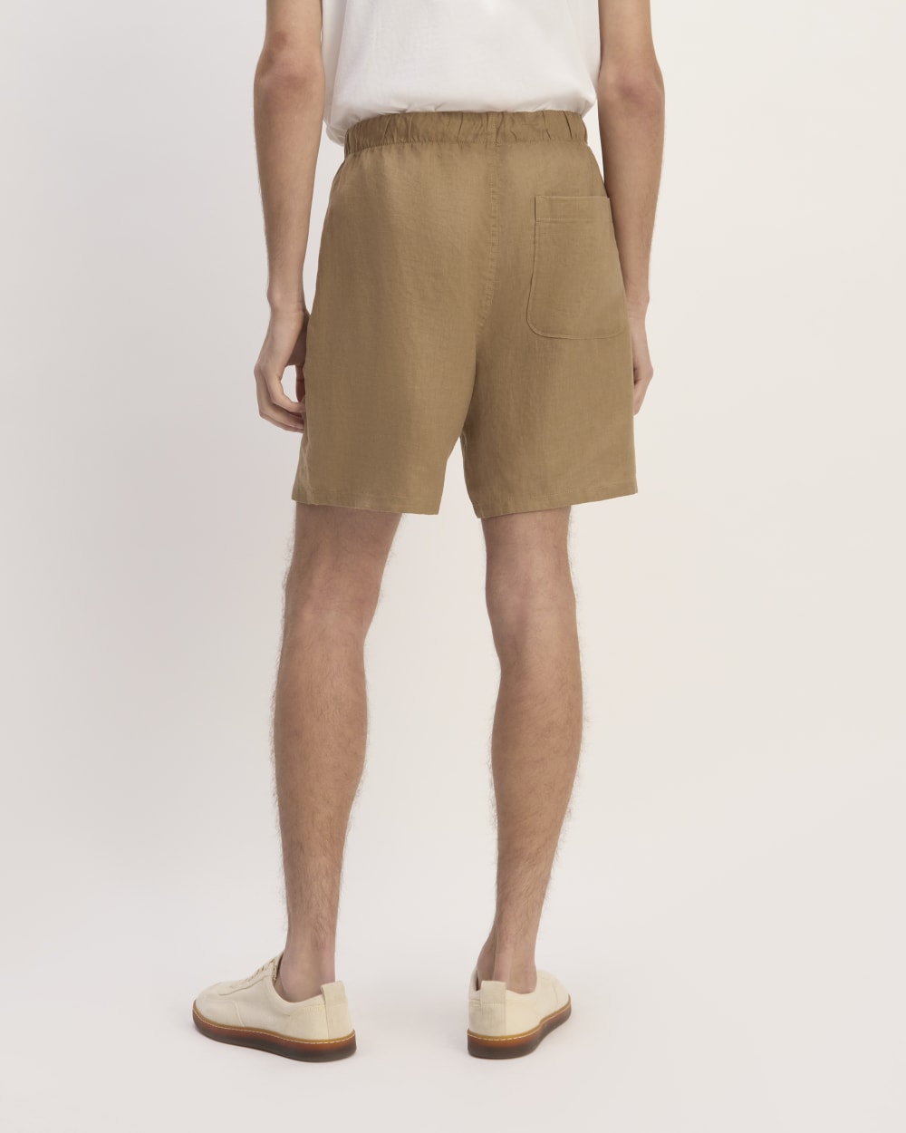 The Linen Easy Short | Toasted Coconut
