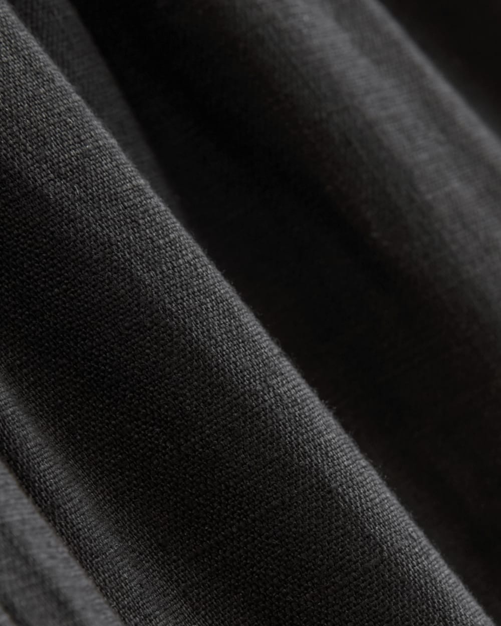 The Linen Easy Pant | Black