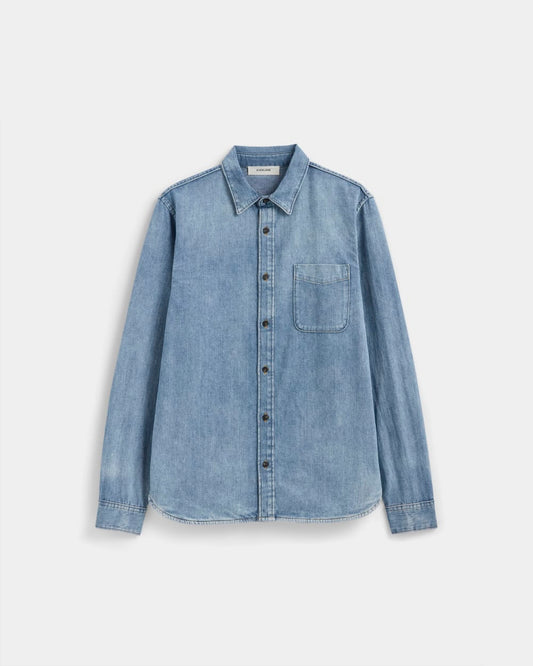 The Denim Shirt | Mid Indigo