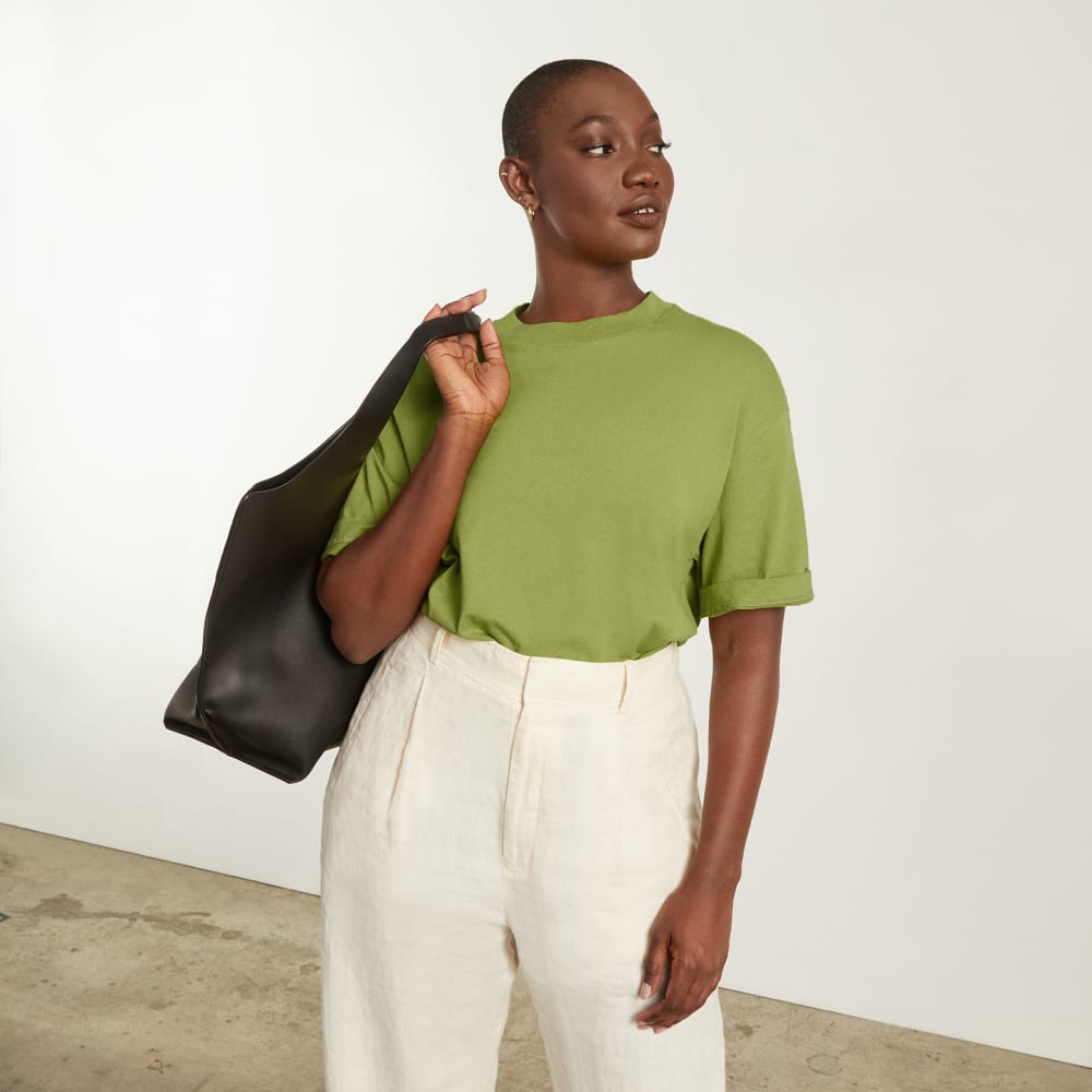 The Premium Weight Relaxed Tee | Pepper