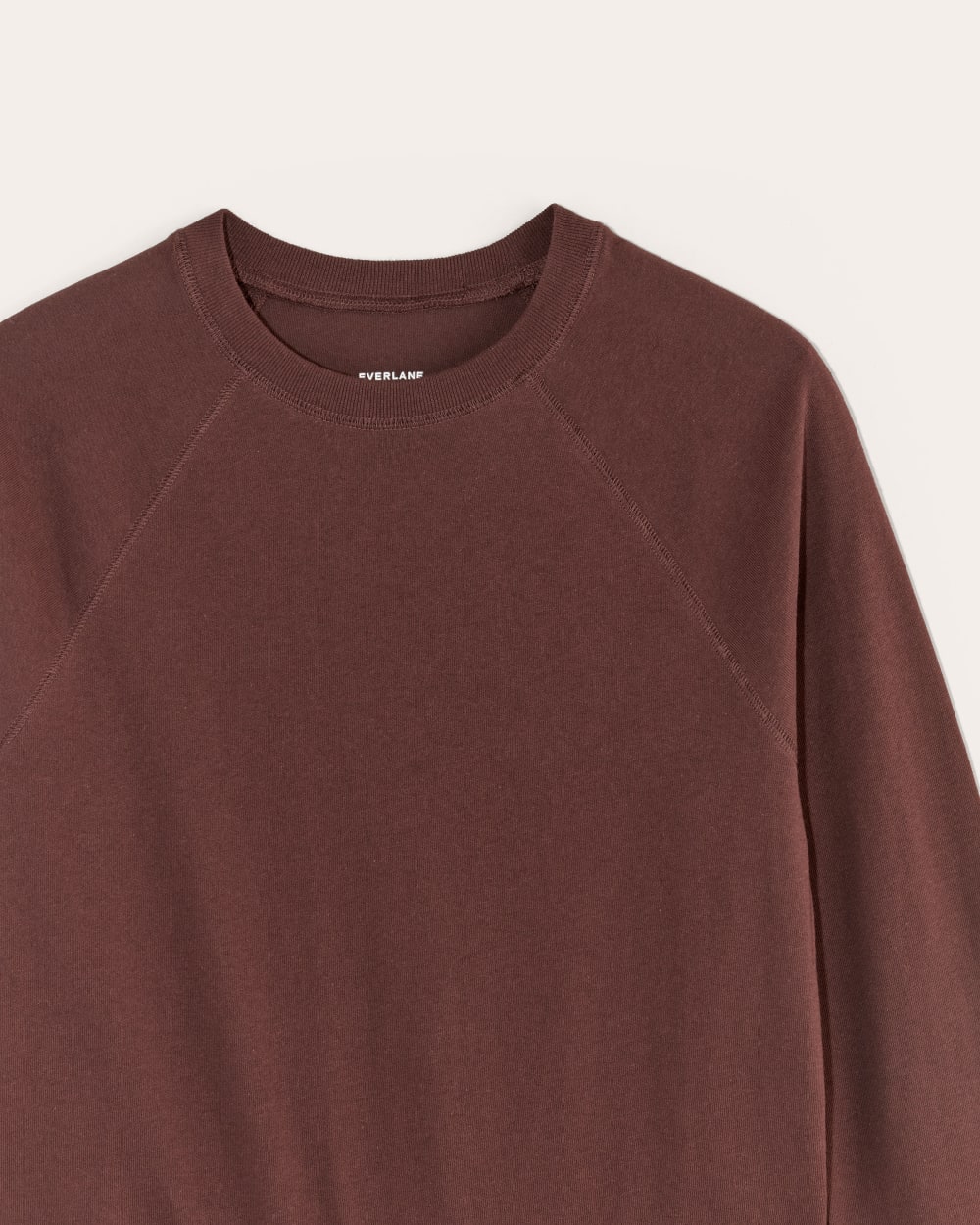 The Off-Duty Long-Sleeve Tee | Dark Mahogany