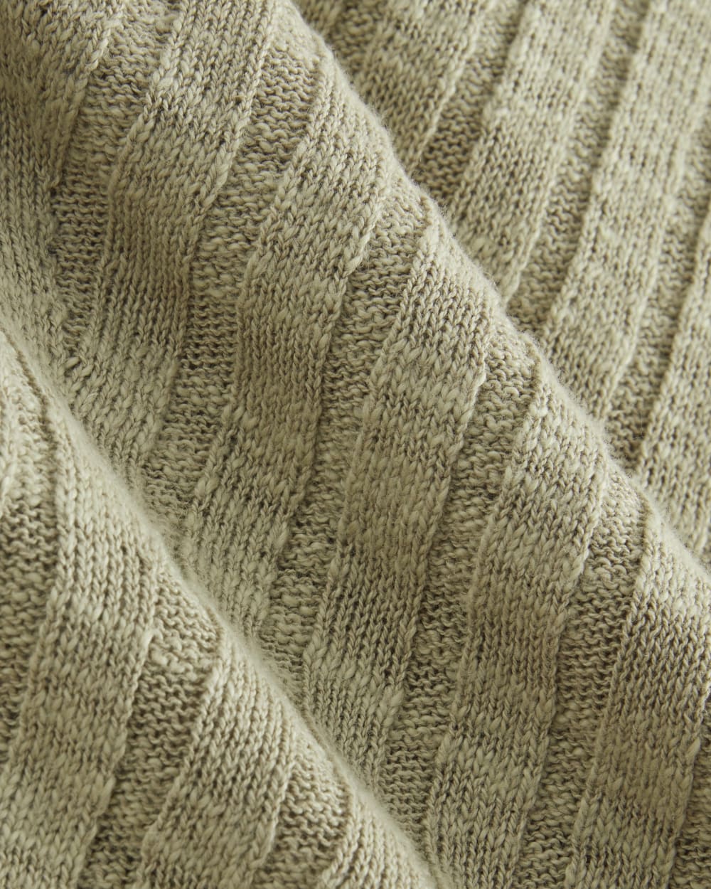 The Oversized Tee in Cotton Linen | Eucalyptus