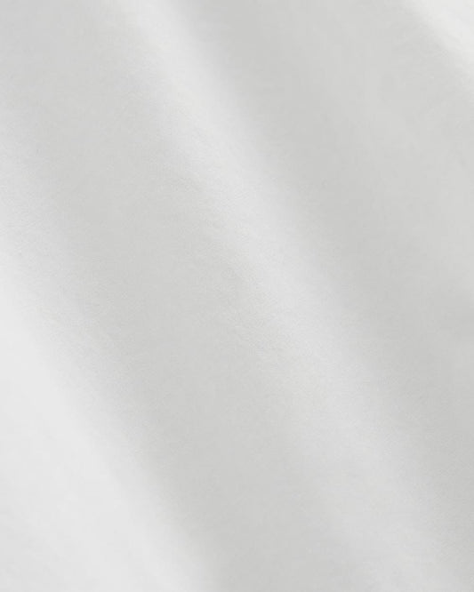 The Lace Trim Popover | White