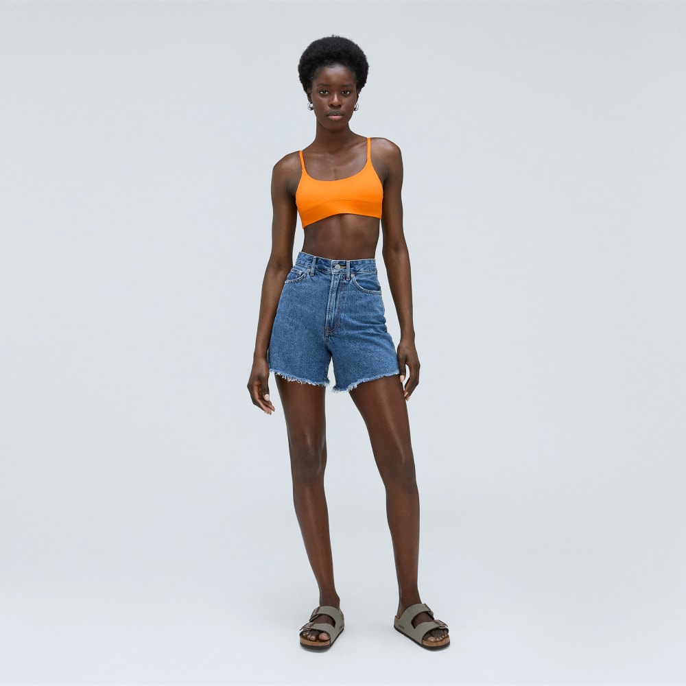 The Scoop-Neck Bikini Top | Turmeric