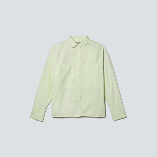 The Boxy Oxford | Seafoam Green