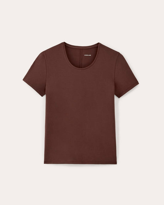 The Form Tee | Dark Mahogany
