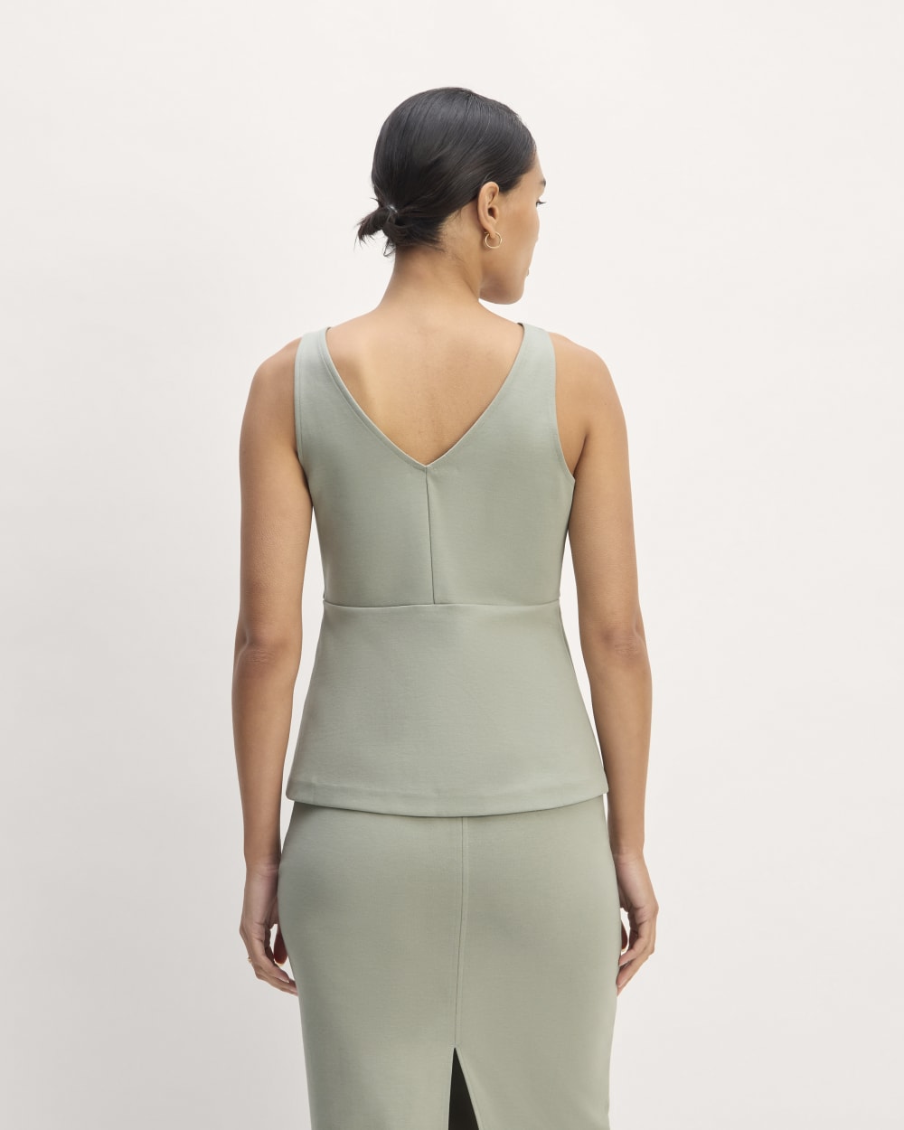 The Dream V-Neck Top | Sage Green