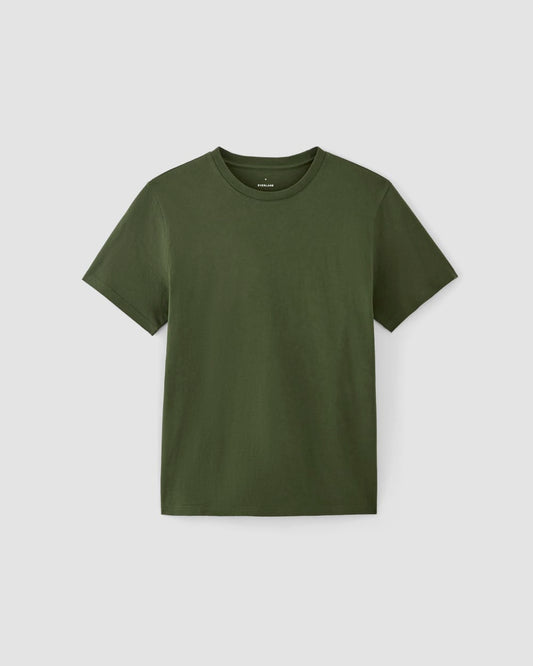 The Premium-Weight Crew | Uniform | Deep Moss Green