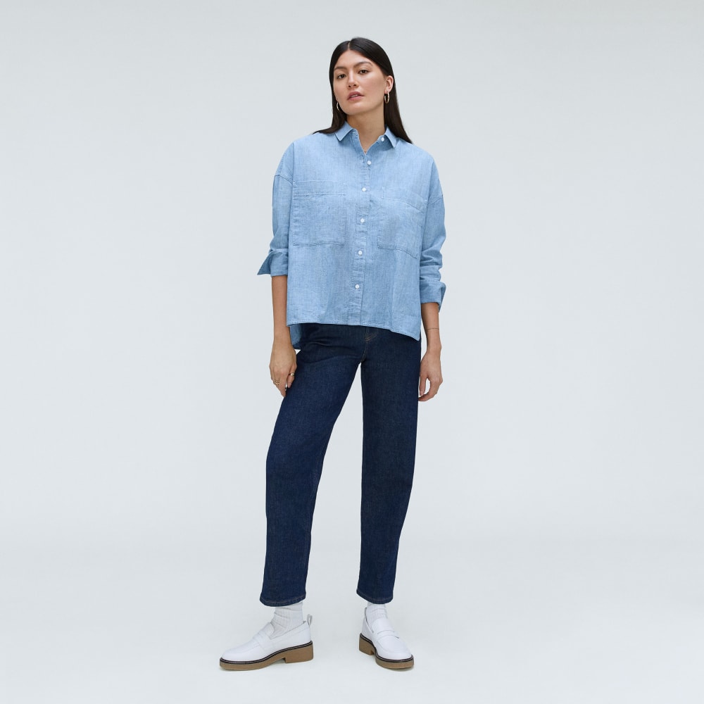 The Boxy Oxford | Mid ReChambray