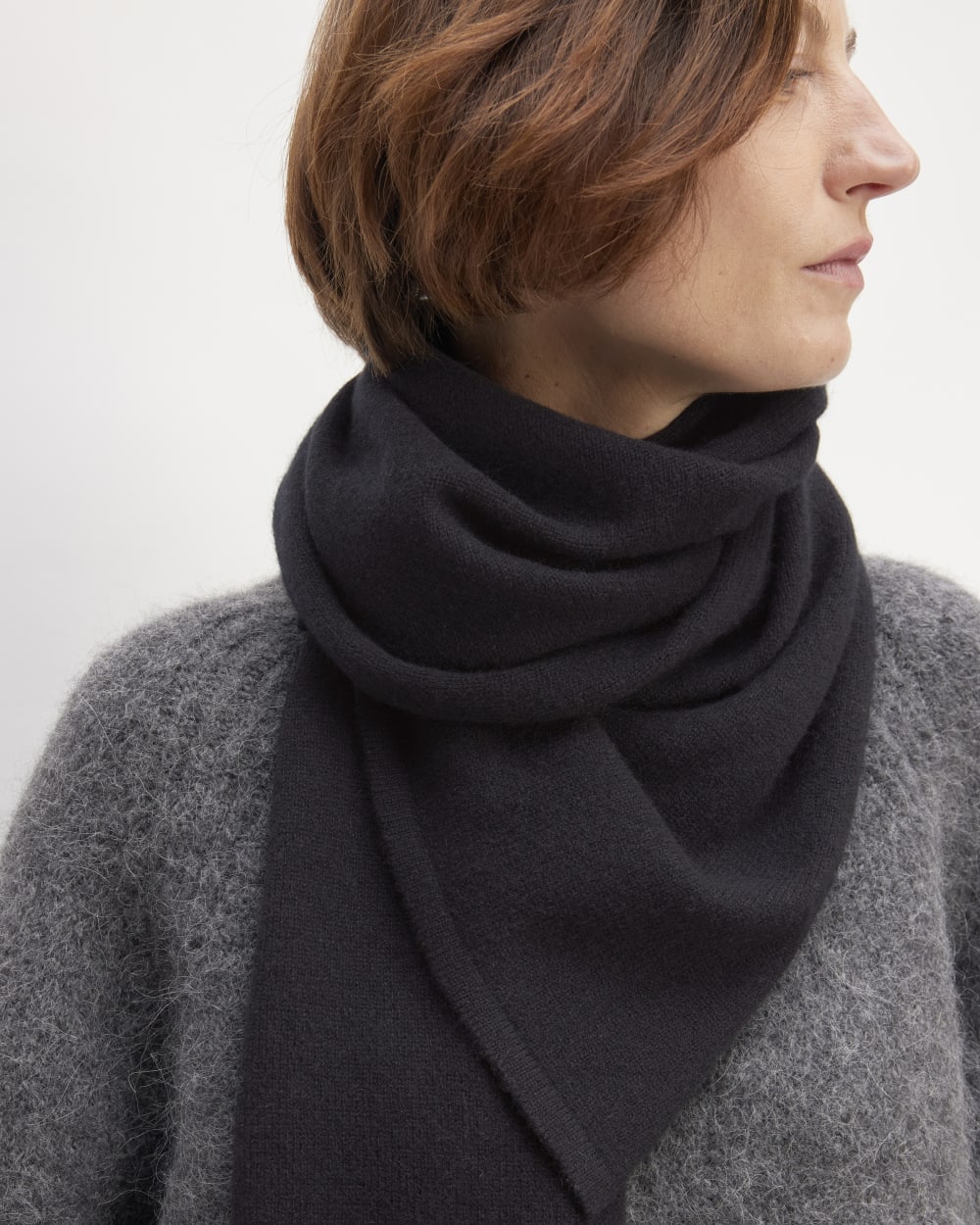 The ReCashmere Scarf | Black