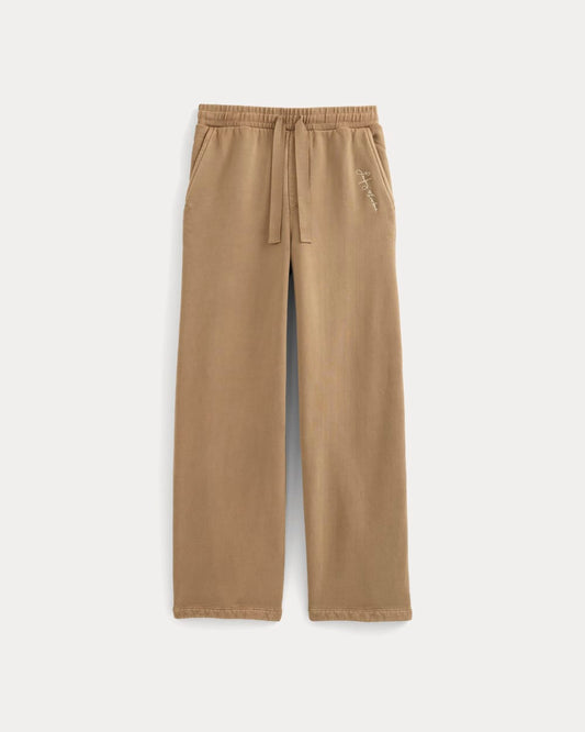 Everlane x The Laufey Foundation Wide-Leg Sweatpant | Weathered Clay