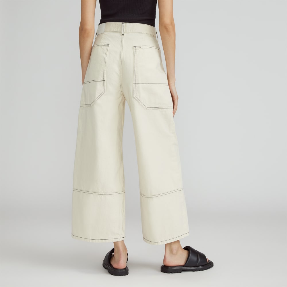 The Way-High® Gardener Cropped Jean | Ecru