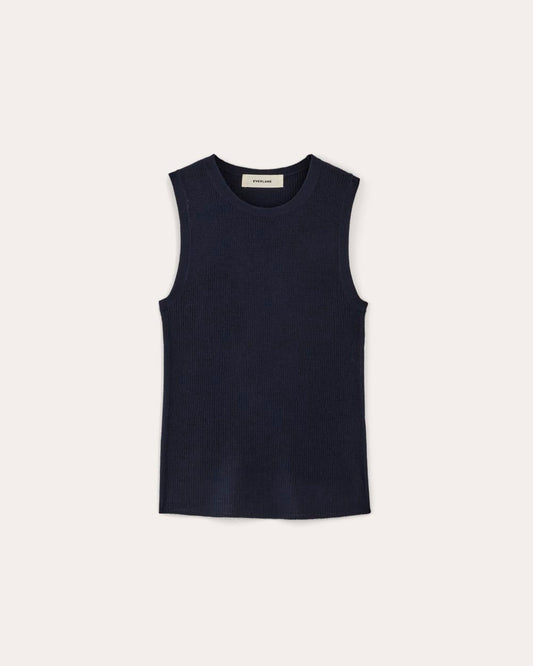 The Tank in Ultrasoft Merino | Navy