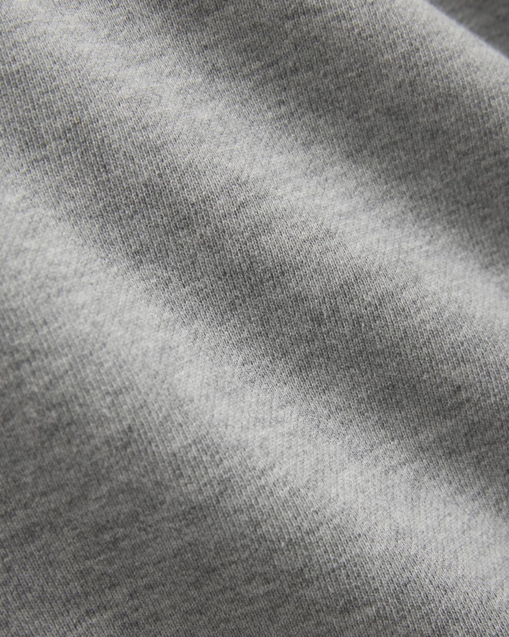 Luxe Fleece Zip Polo | Vintage Heather Grey