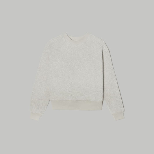 The ReNew Teddy Oversized Crew | Oat