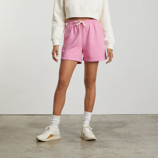 The Track Long Sweatshort | Bubble Gum