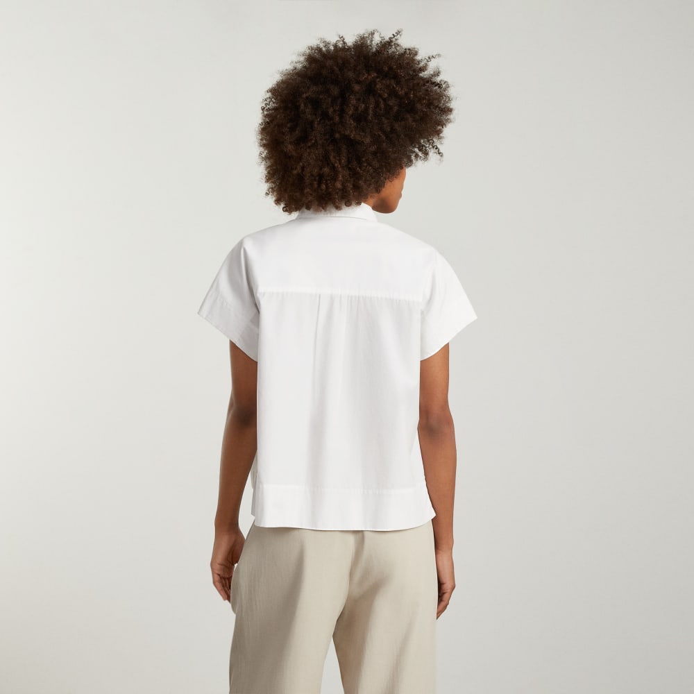 The Short-Sleeve Box Shirt | White