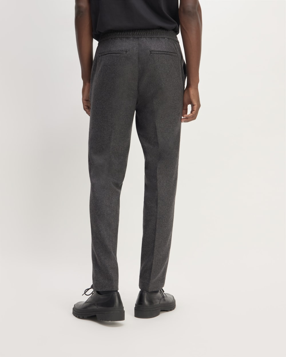 The Wool Flannel Pant | Heather Charcoal