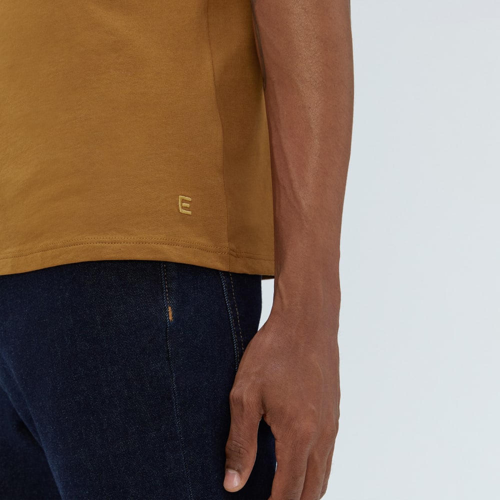 The Organic Cotton Crew | Tawny Brown