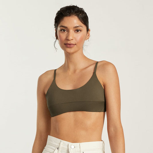 The Scoop-Neck Bikini Top | Beech