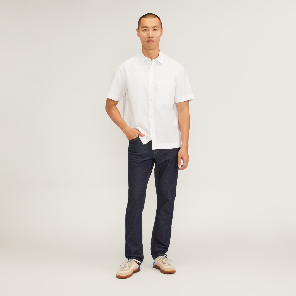 The Poplin Short-Sleeve Shirt | White