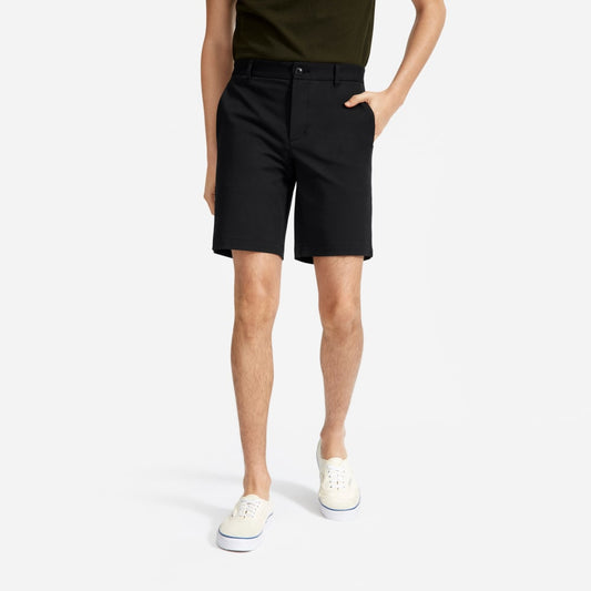 The 9 Slim-Fit Performance Chino Short | Black