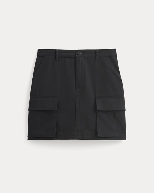 The Cargo Mini Skirt | Black