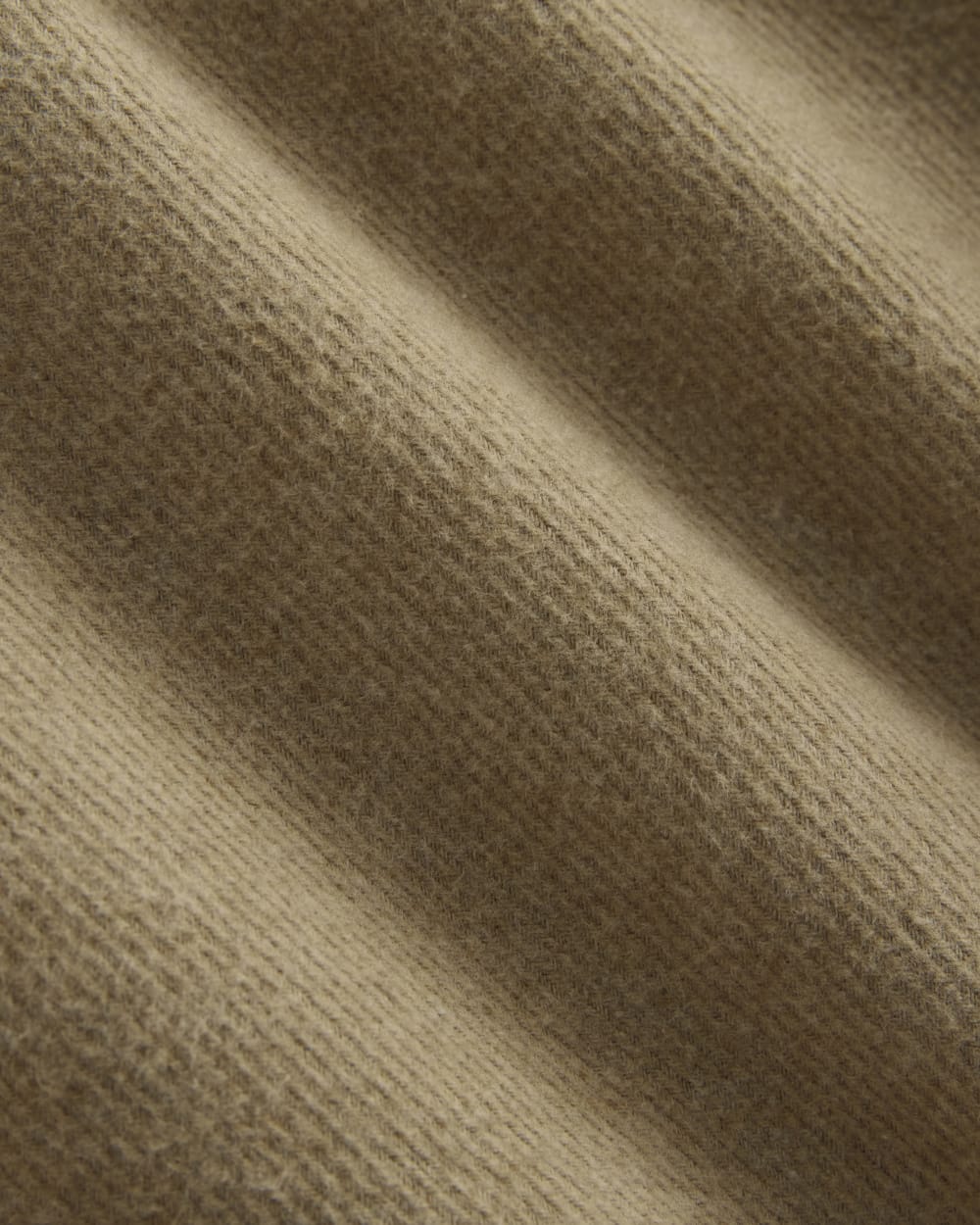 Heavyweight Waffle Twill Overshirt | Dark Heathered Camel