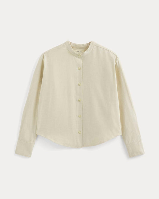 Flannel Shirt | Heathered Oat