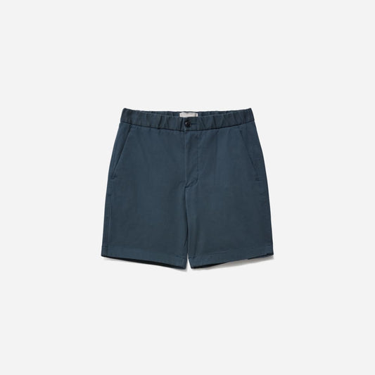 The Pull-On Performance Chino Short | Kingfisher Blue