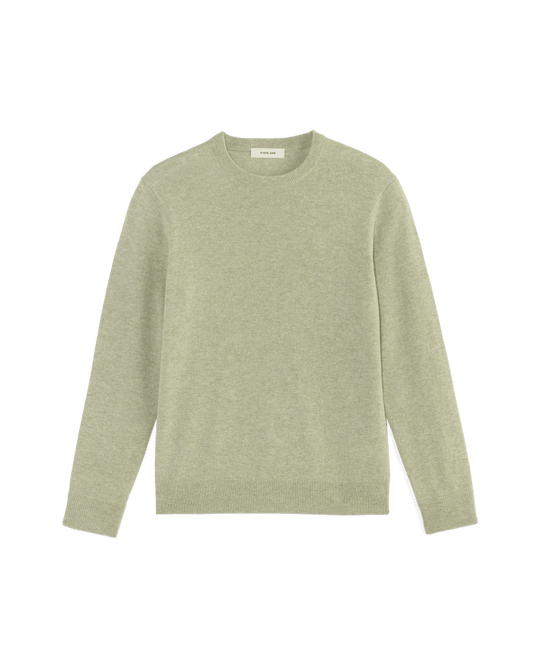The Cashmere Crew | Light Heathered Moss