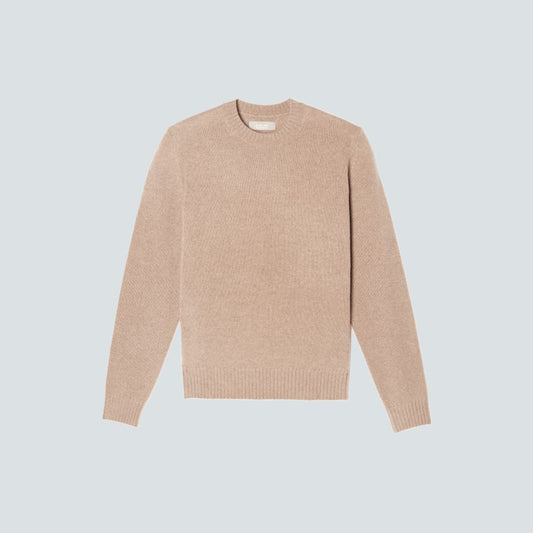 The Everyone Cashmere Crew | Light Camel
