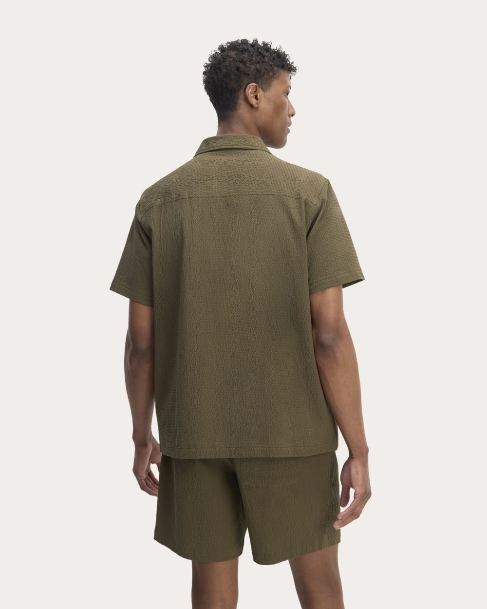 The Seersucker Short-Sleeve Shirt | Beech